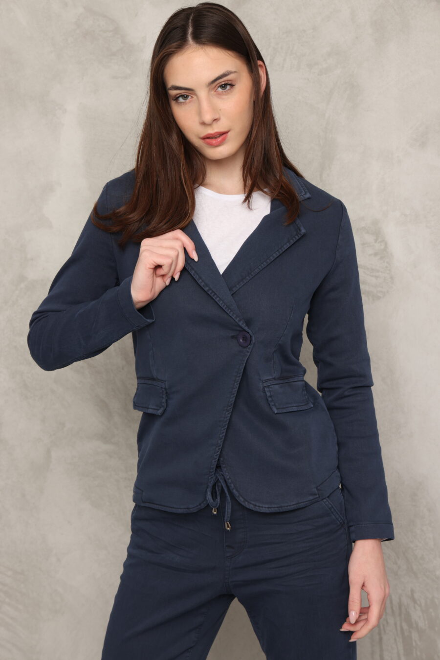 בלייזר איזבלה כחול נייבי