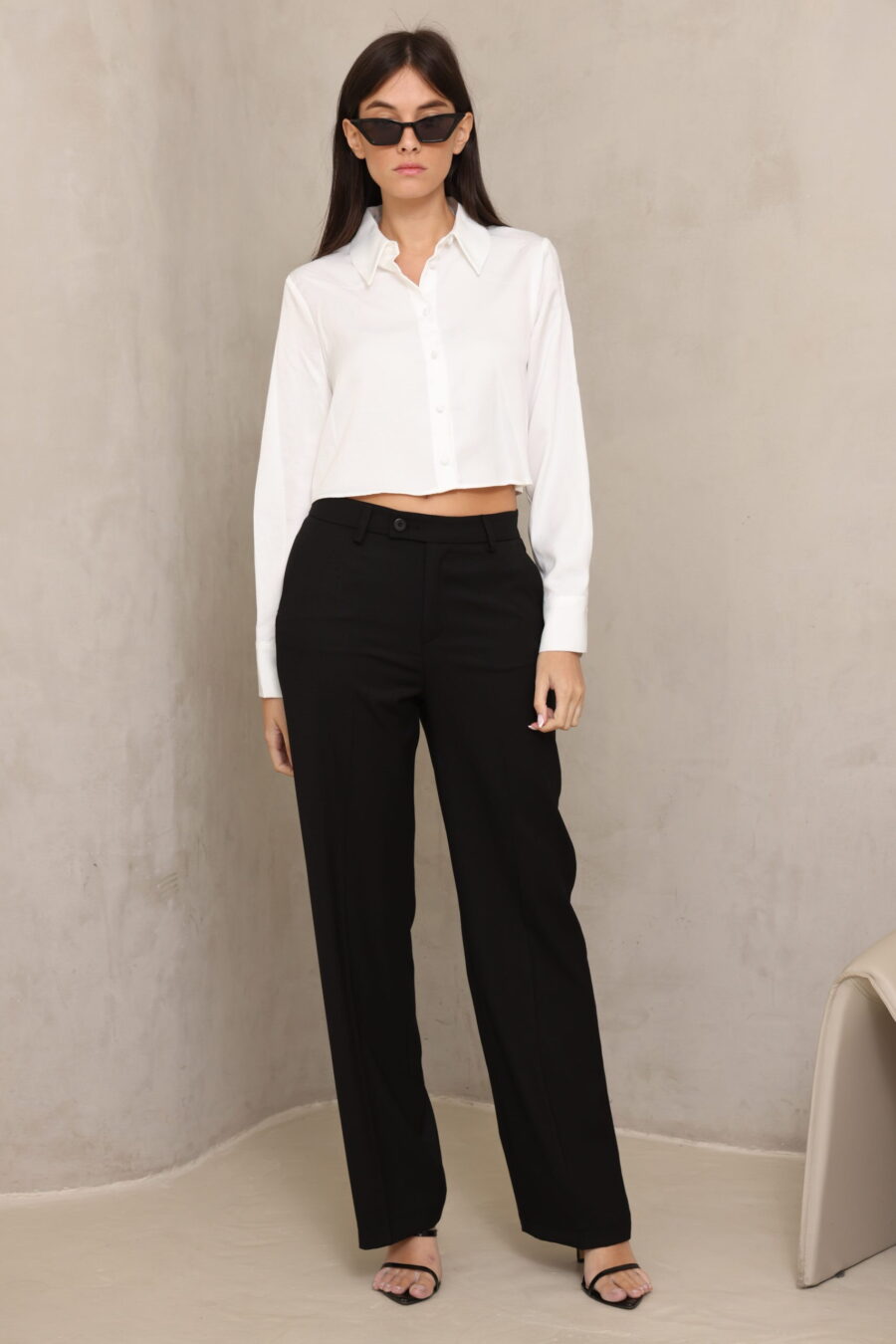 מכנס לולי שחור