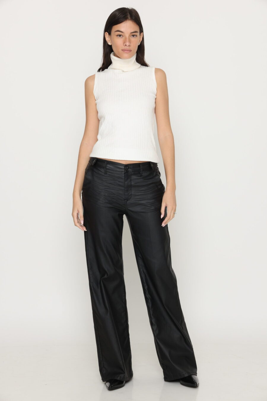 מכנס עור פוי