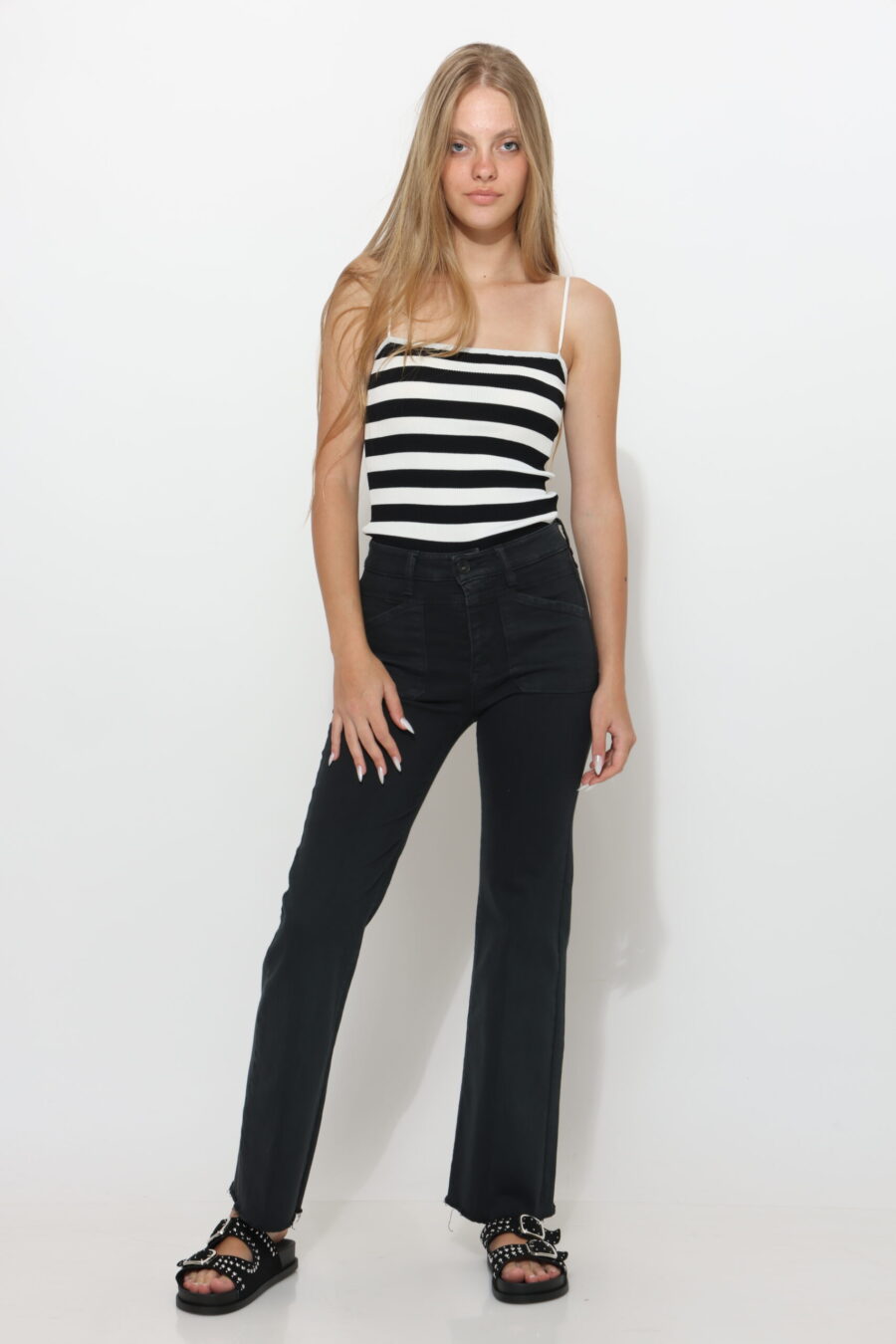 מכנס ג׳וי אפור כהה