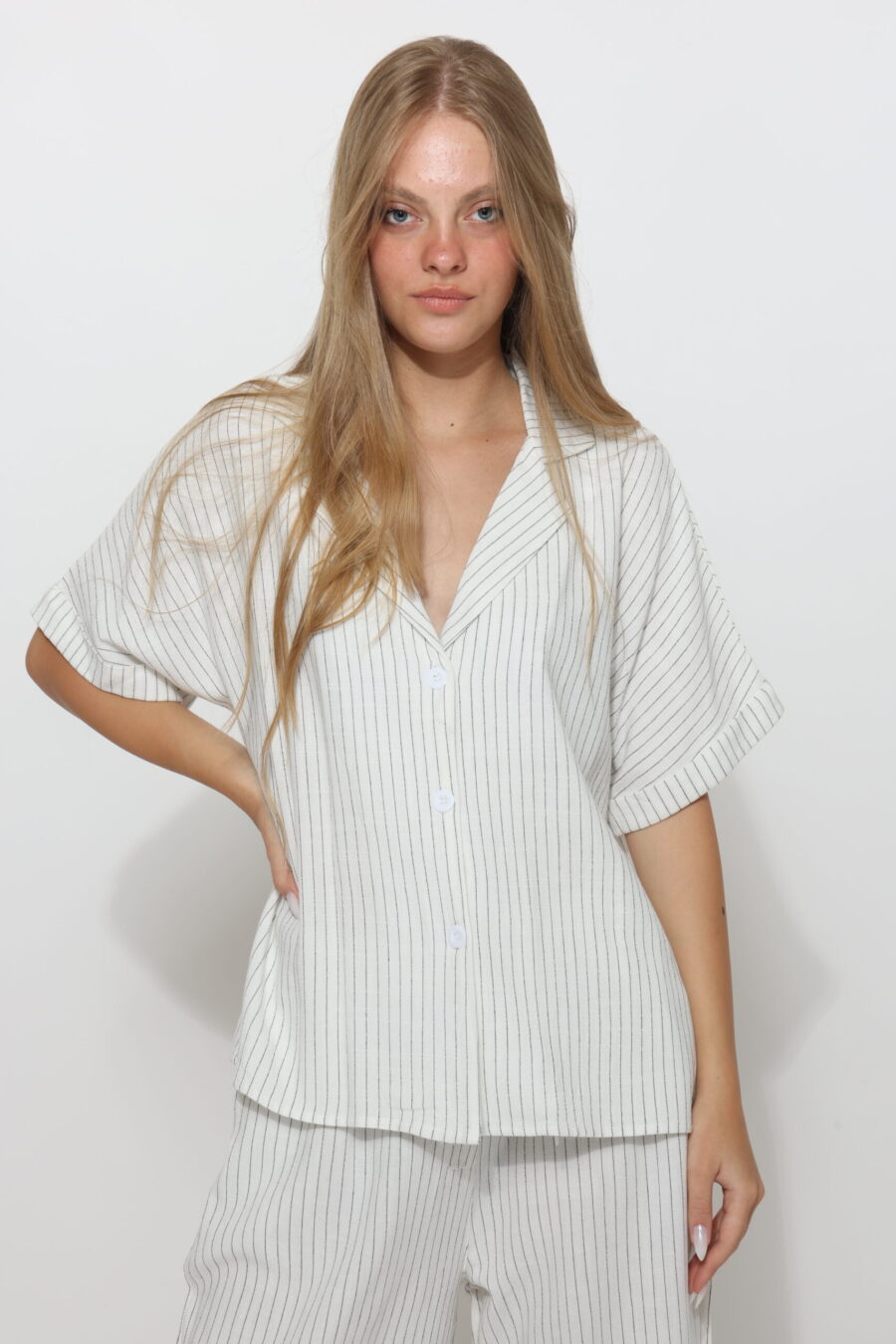 חולצת מיילי לבן