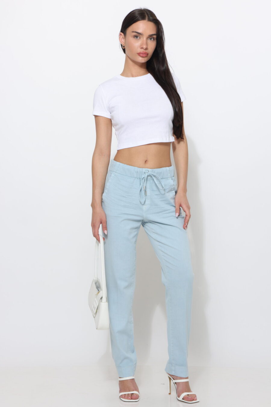 מכנס מירבל תכלת