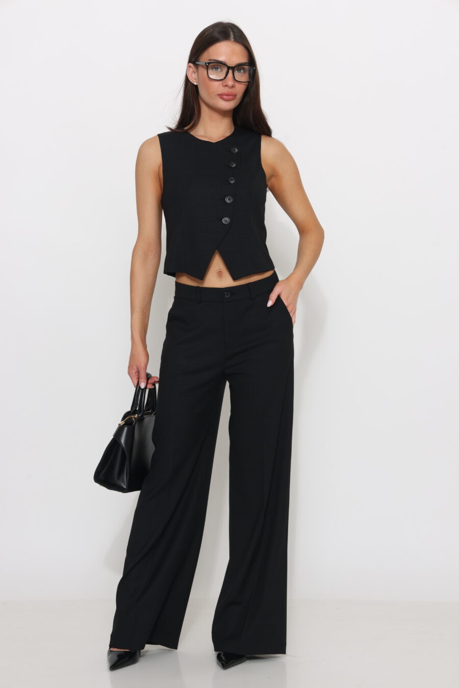 מכנס אלמה שחור