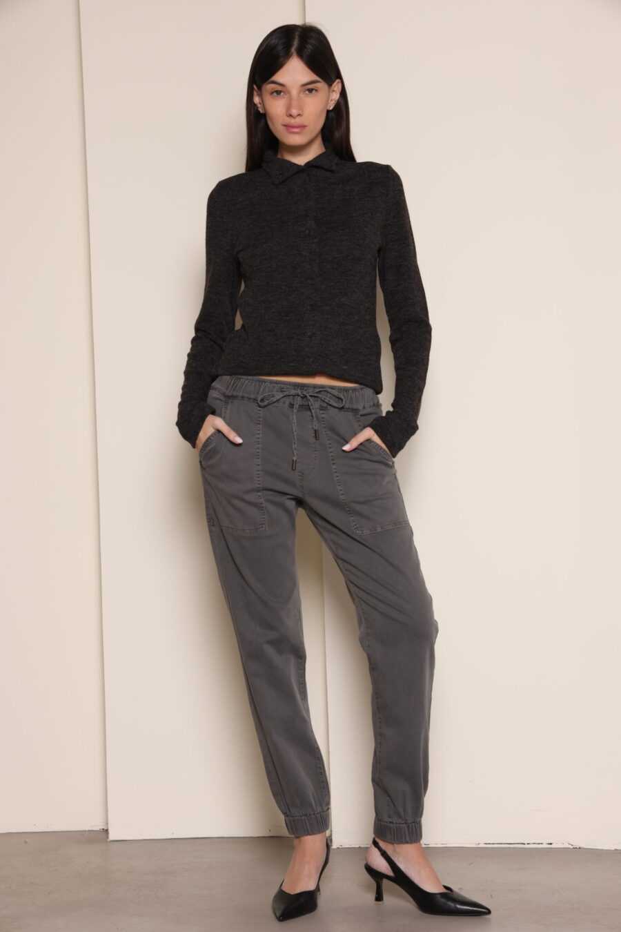 מכנס צ׳ארלי אפור