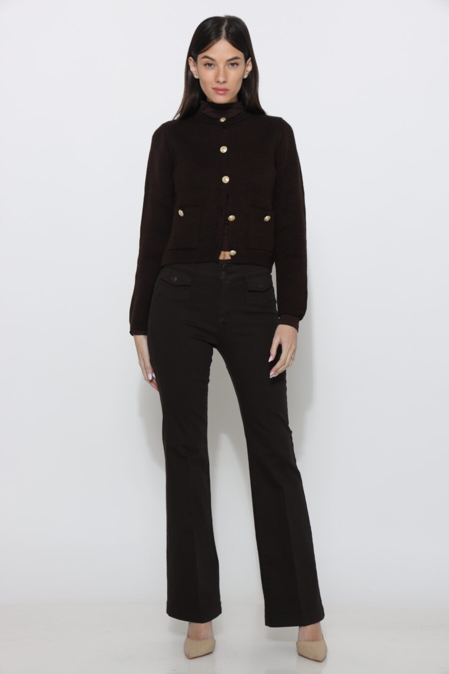 מכנס קלאודיה חום