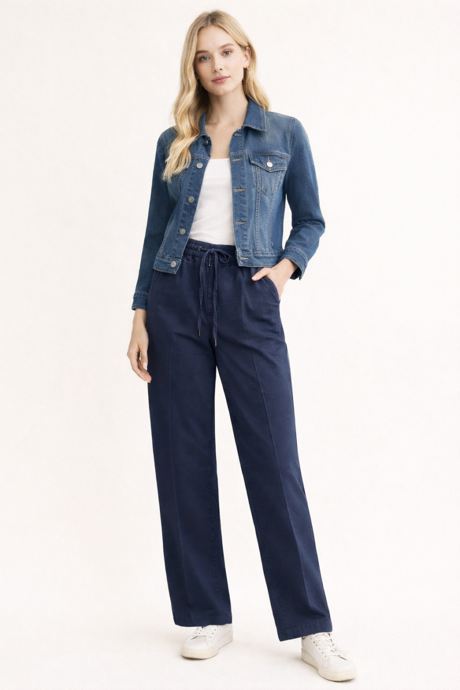 מכנס ארלי כחול נייבי