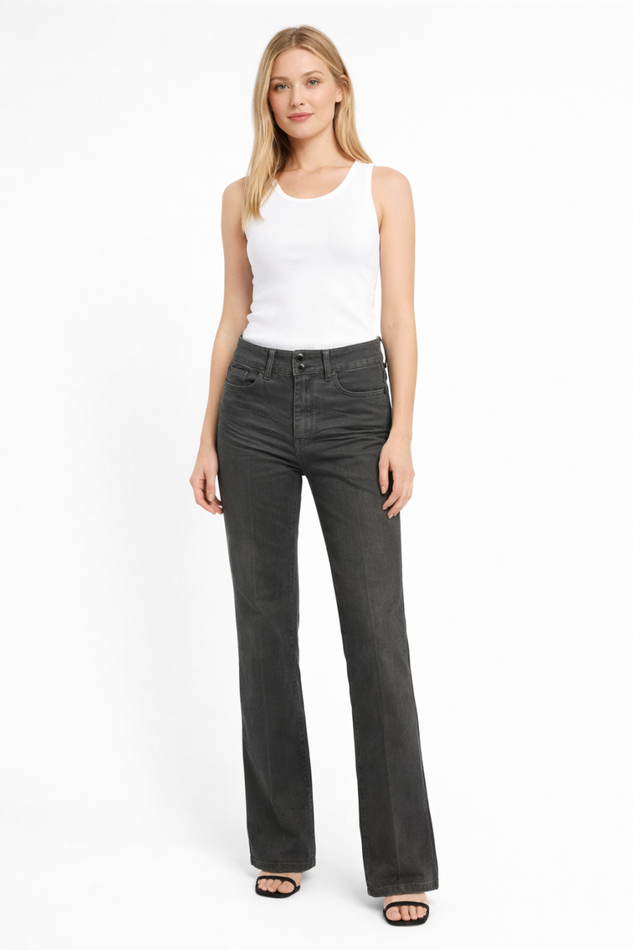 מכנס מוניק אפור כהה