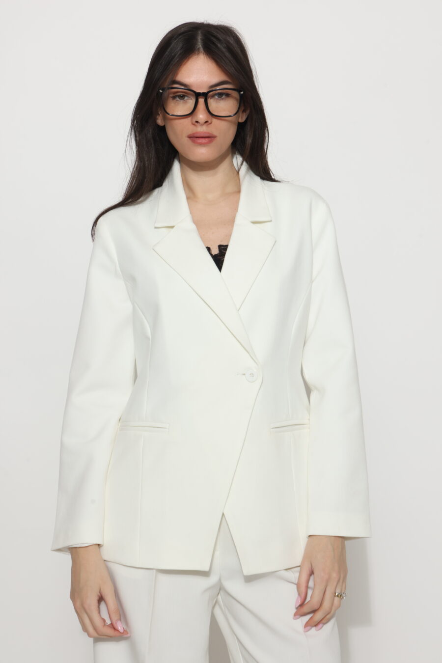 בלייזר מעטפה מריאל Off White