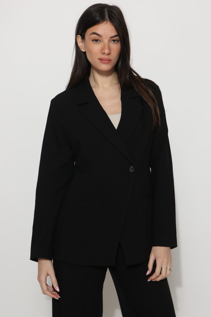 בלייזר מעטפה מריאל שחור