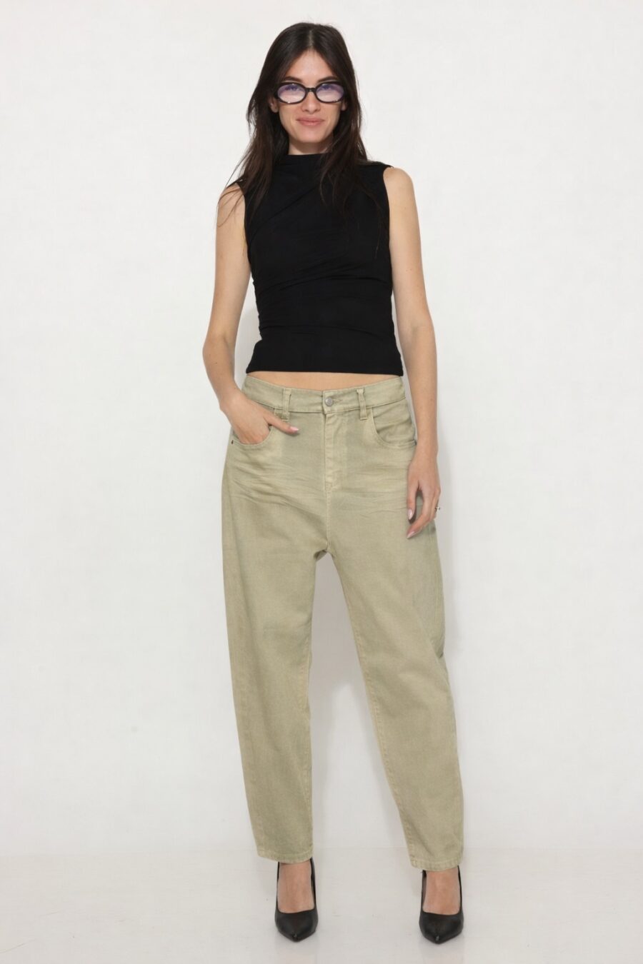 מכנס באגי ירוק