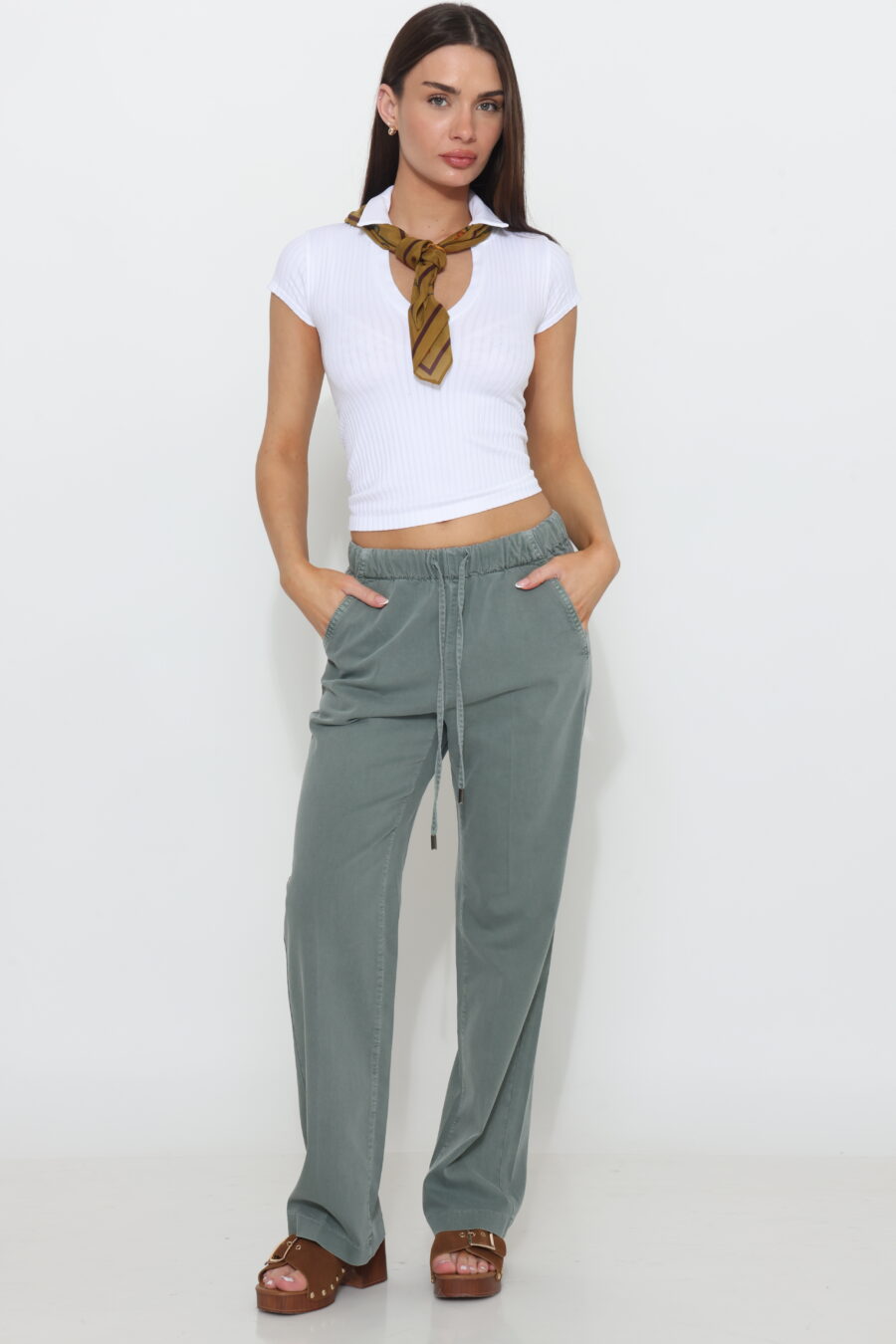 מכנס מרסלה ירוק