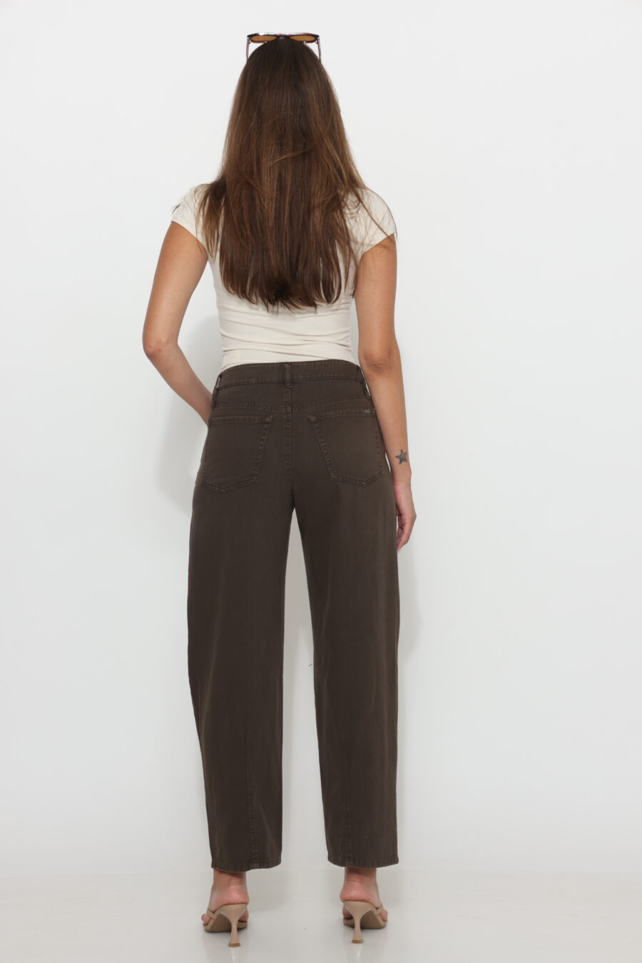 מכנס בלון מורינה חום
